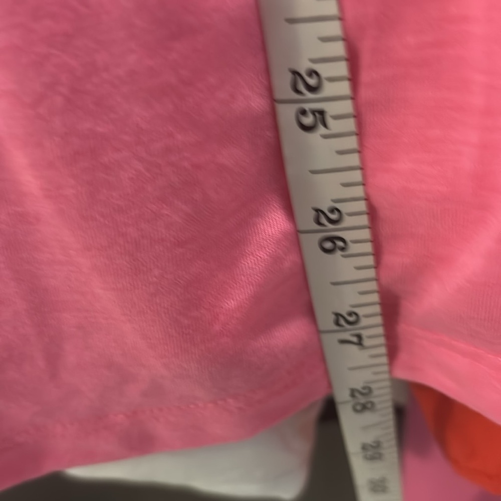 Lilly Pulitzer Gigi ruffle tank top. NWT. Havana Pink XL - Picture 6 of 6
